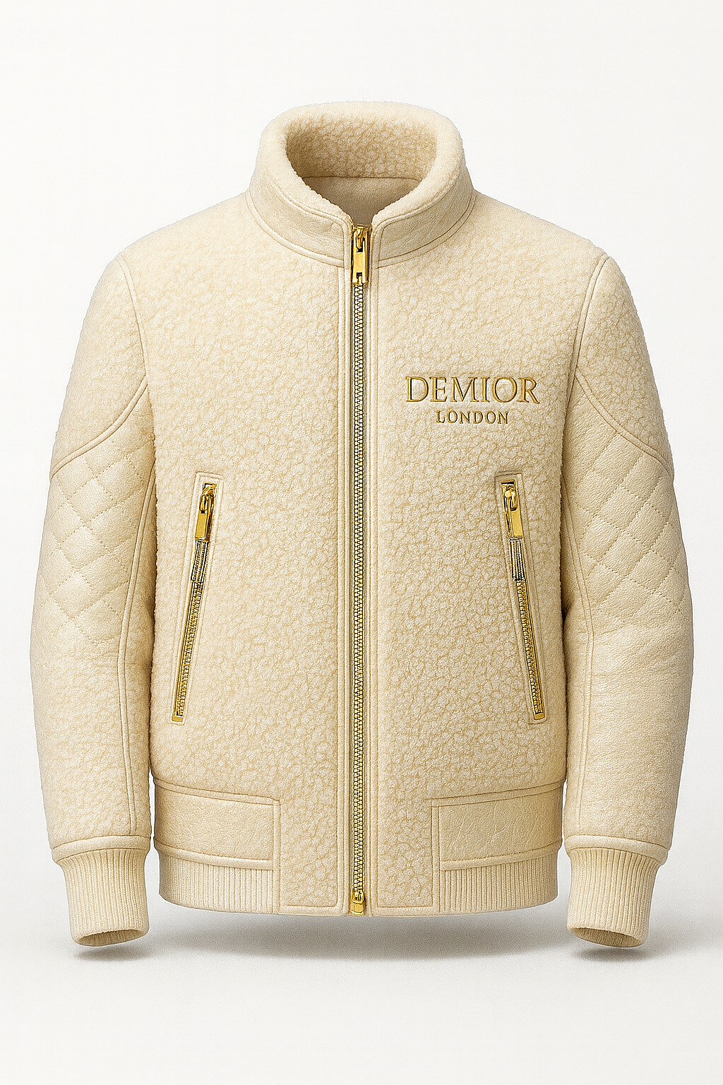 Demior Sherling Bomber Jacket